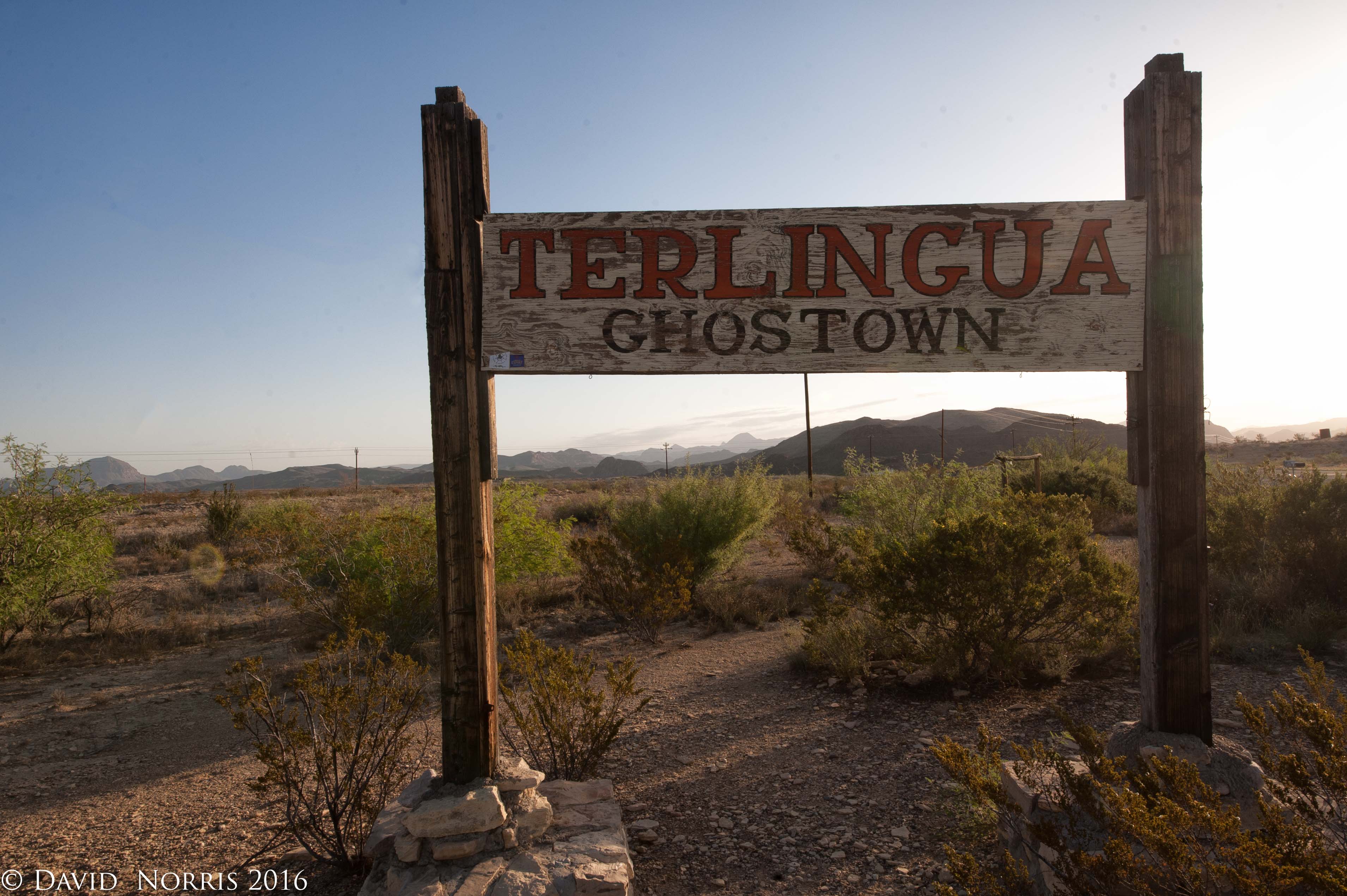 FOCUS ON THE BACK ROADS:  TERLINGUA, TEXAS:  Best Little Ghost Town in Texas